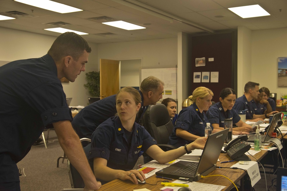 Coast Guard Atlantic Area personnel respond to Hurricane Harvey from Hampton Roads, Va.