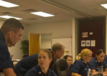 Coast Guard Atlantic Area personnel respond to Hurricane Harvey from Hampton Roads, Va.