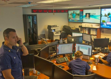Coast Guard Atlantic Area personnel respond to Hurricane Harvey from Hampton Roads, Va.