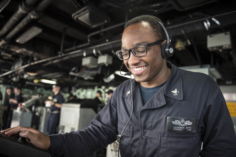 USS Green Bay arrives in Okinawa, Japan