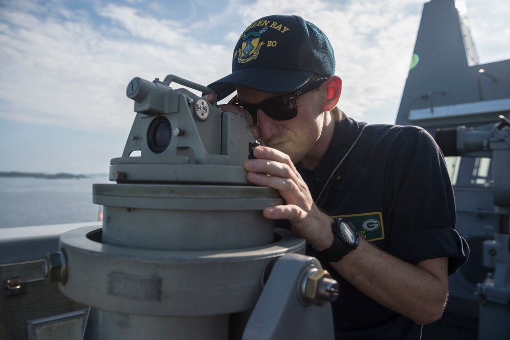 USS Green Bay arrives in Okinawa, Japan