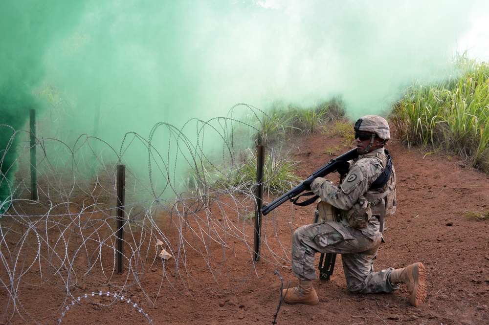 Marines, Combat Engineers blast away obstacles