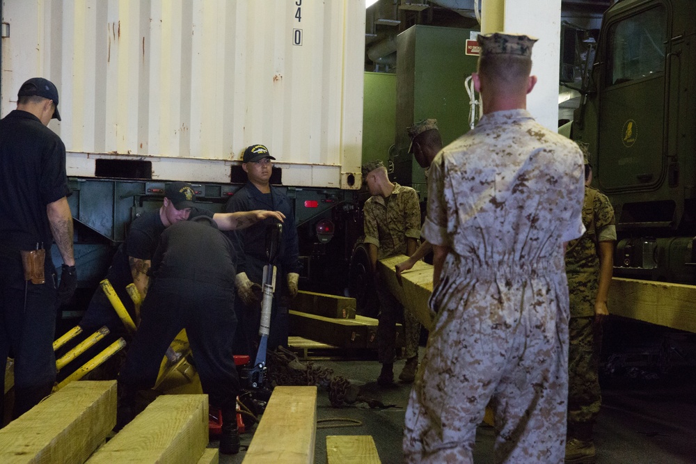 26th MEU prepares to support Hurricane Harvey relief efforts
