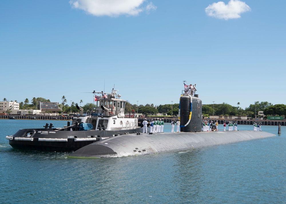 USS Columbus Returns from Deployment