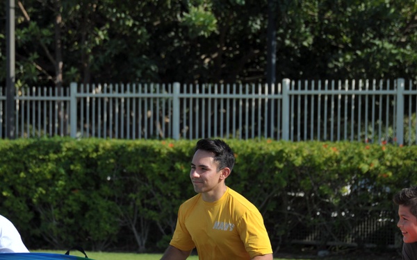 Sailors Volunteer at After School Program During LA Fleet Week