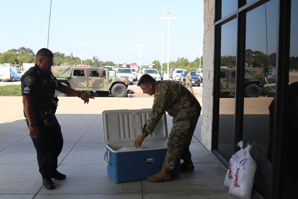 Supporting the responders to Hurricane Harvey