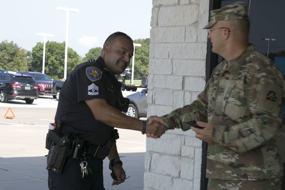 Mutual Support to Hurricane Harvey