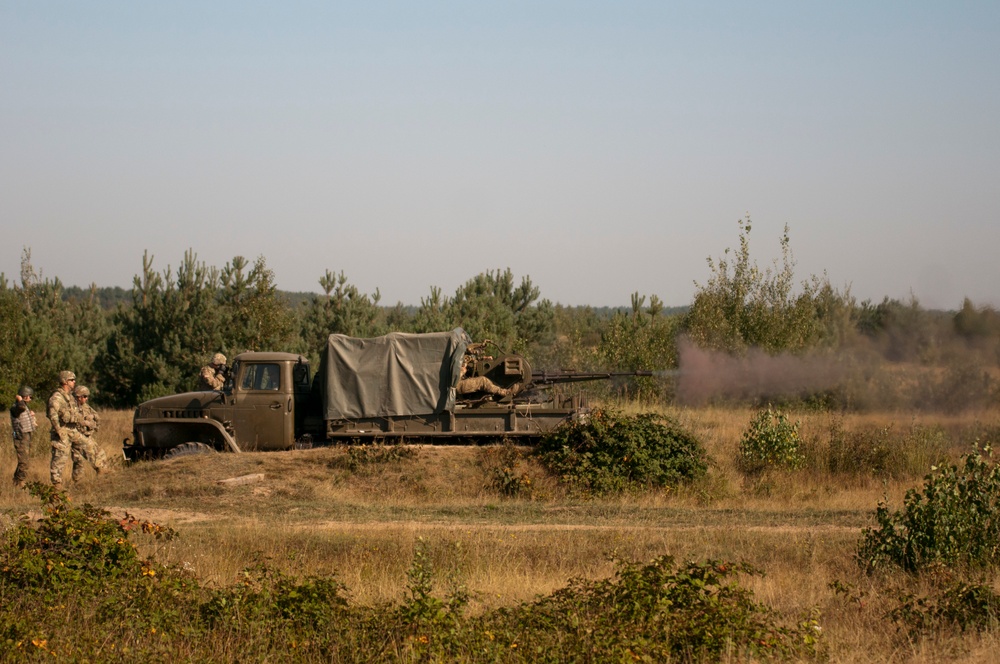 Ukraine trains to dominate the sky