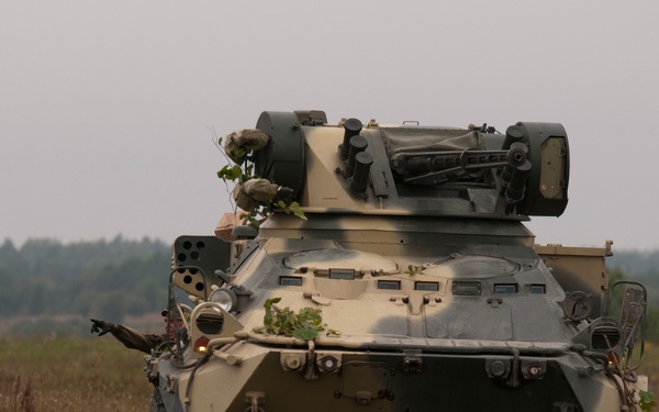 Ukrainian armor makes its move