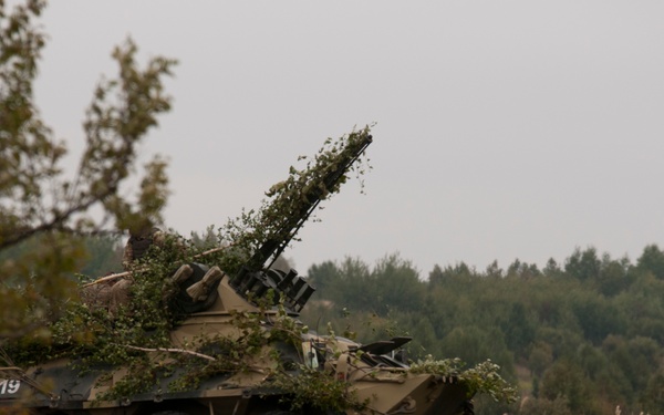 Ukrainian armor makes its move