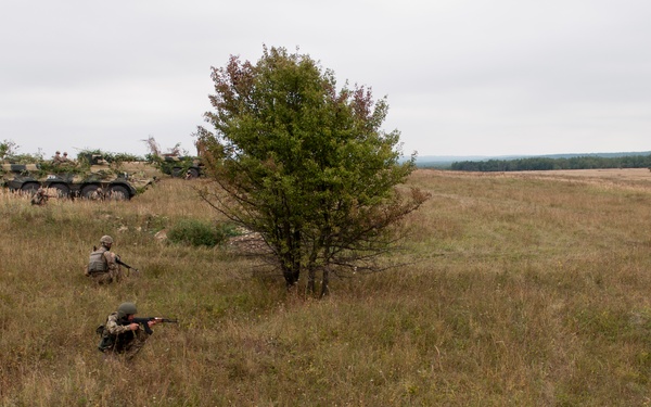 Ukrainian armor makes its move