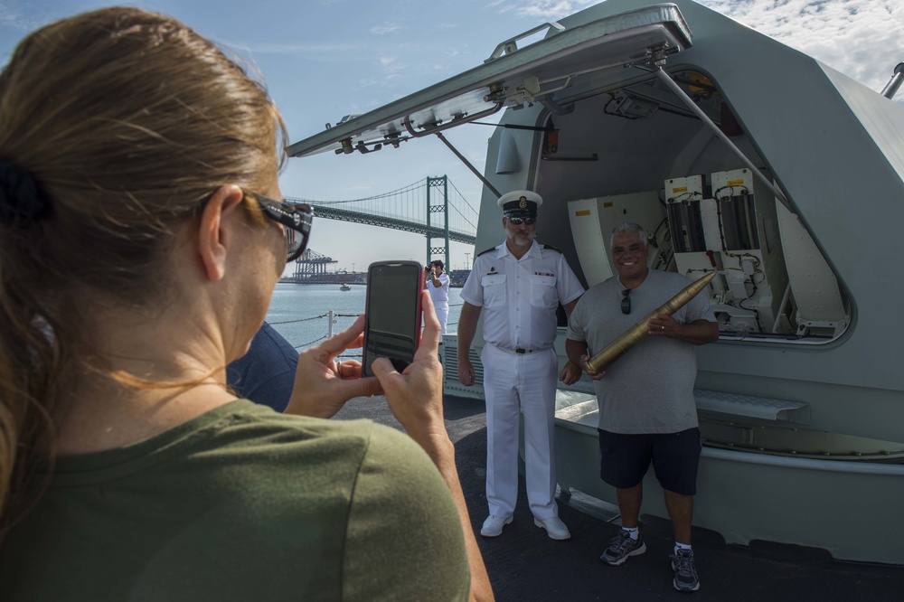 Ship Tours at LA Fleet Week