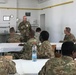 Chaplain Brown holds service at the Joint National Training Center