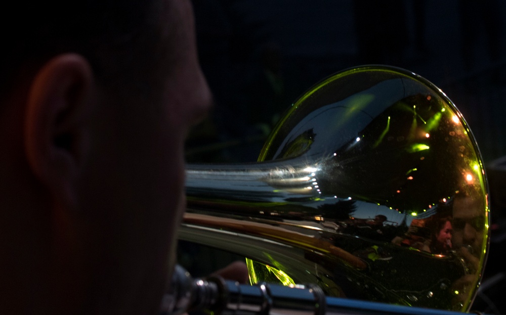 USAFE jazz band rocks Slovakian celebration