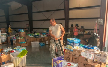 Commemorative Air Force delivers supplies to Orange