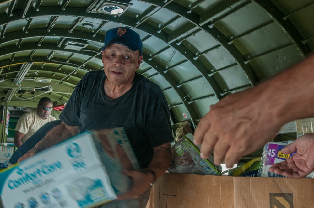 Commemorative Air Force delivers supplies to Orange