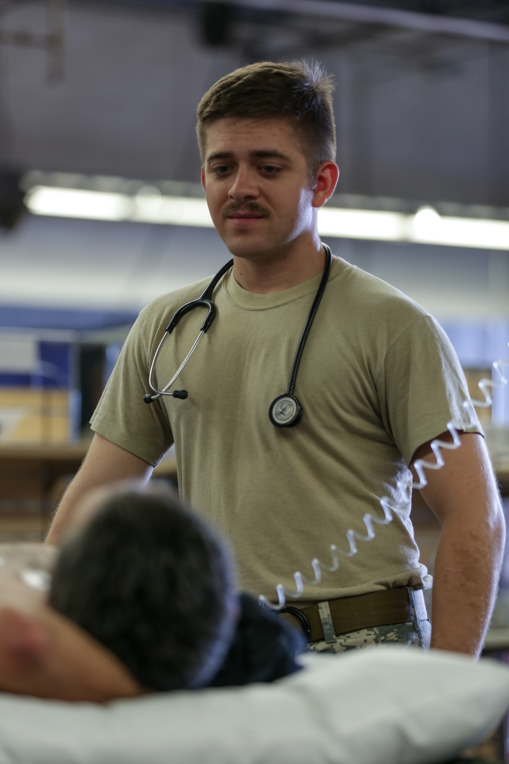 1-143 Infantry Regiment (Airborne Battalion) Assists in Medical Operations