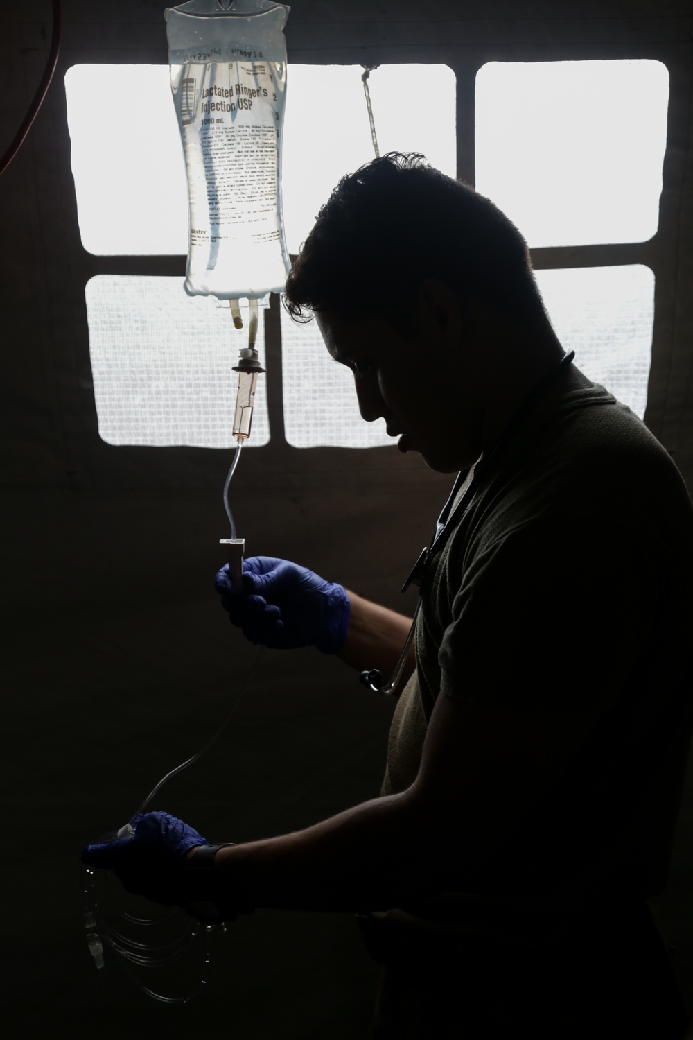 1-143 Infantry Regiment (Airborne Battalion) Assists in Medical Operations