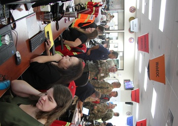 Army North Leaders Visit Troops