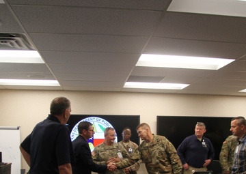 Army North Leaders Visit Troops