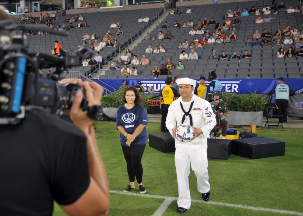LAFW "Hero of The Game" LA Galaxy
