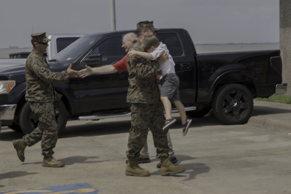 C Co, 4th AAV Welcome Home Reception