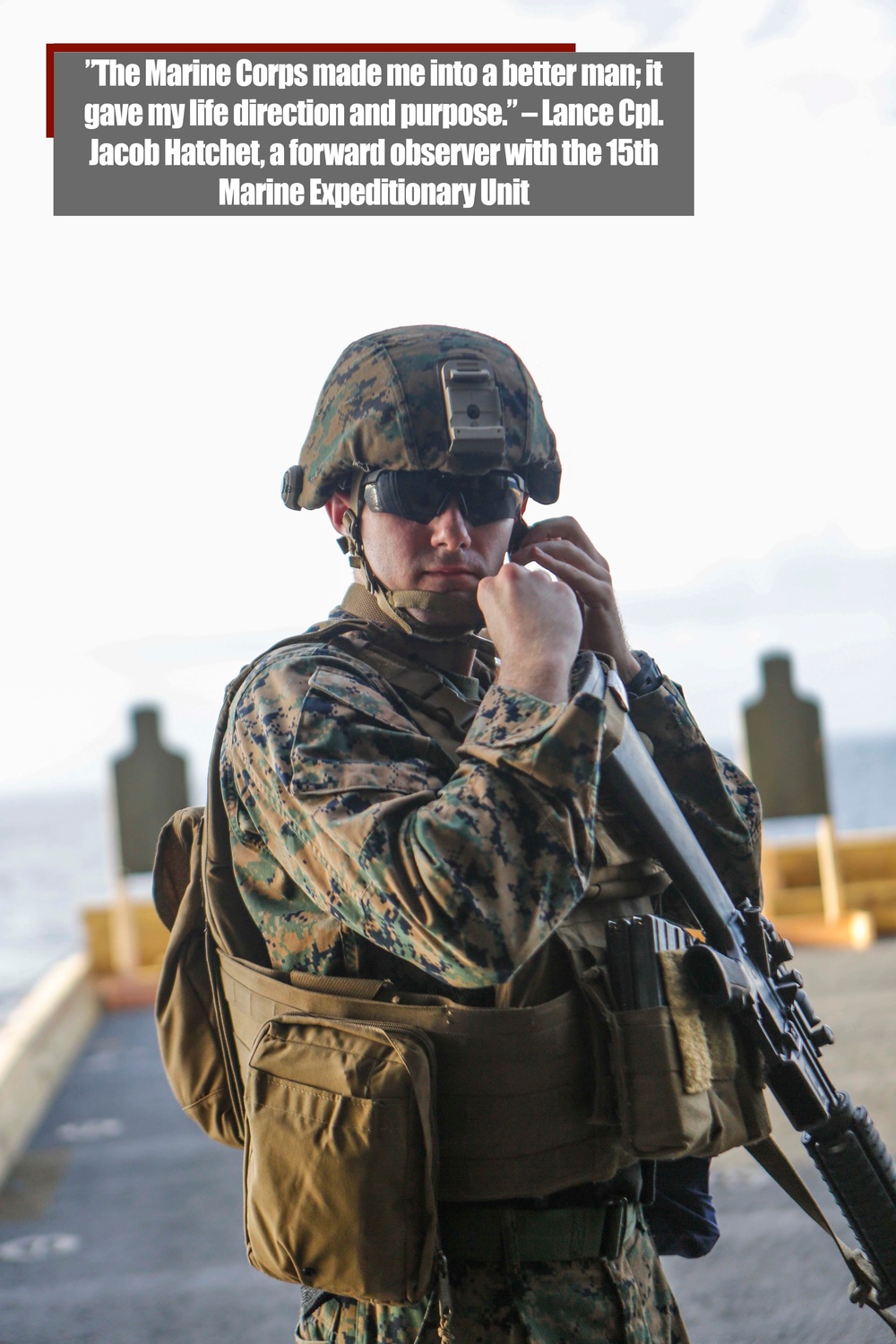 Faces of the 15th Marine Expeditionary Unit