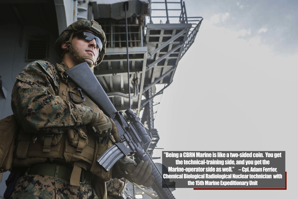 Faces of the 15th Marine Expeditionary Unit