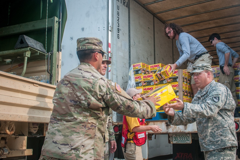 36th Engineer Brigade Hurricane Harvey Support