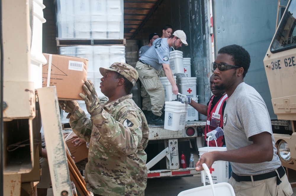 36th Engineer Brigade Hurricane Harvey Support