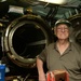 World War II Submarine Veteran tours USS Pasadena during Fleet Week 2017