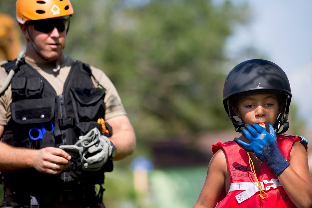 Texas National Guard Helps Locals in Orange, Texas