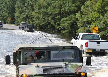 Texas National Guard conducts boat rescue reconnaisance after Hurricane Harvey