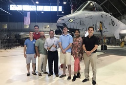 Indiana Congressional staff team build while touring the 122nd