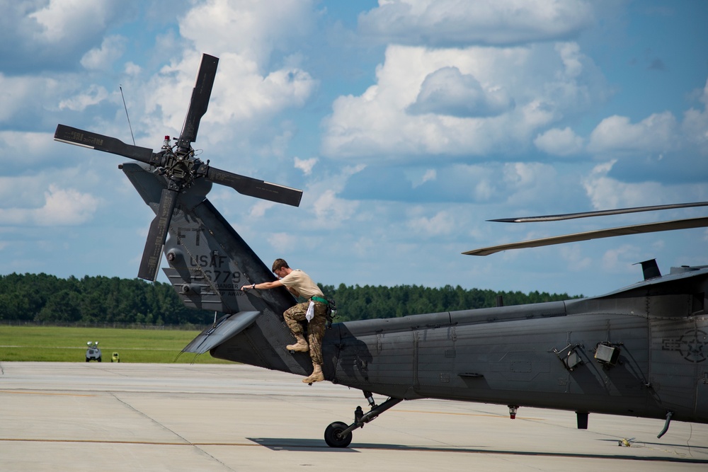 Moody Airmen return from Harvey
