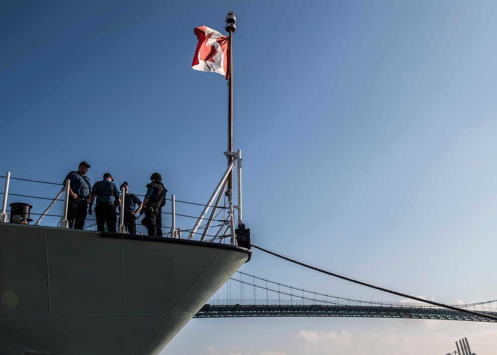 Ships Depart After LA Fleet Week