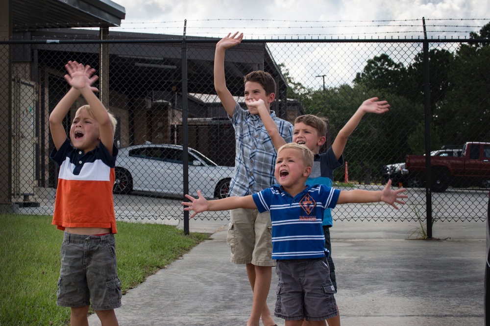 Moody Airmen return from Harvey