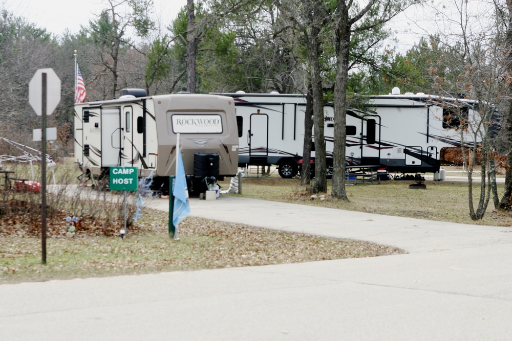 Pine View Campground at Fort McCoy open year-round