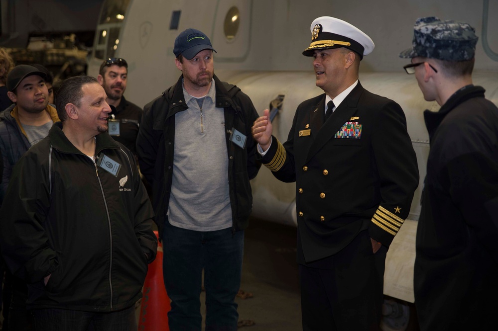 USS Bonhomme Richard Hosts Ship Tours