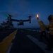 Sailors and Marines aboard USS America (LHA 6) conduct Flight Operations at Sea