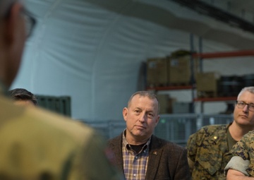 Deputy Commander U.S. Marine Corps Forces Europe &amp; Africa visits caves in Norway