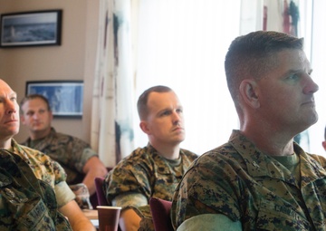 Deputy Commander U.S. Marine Corps Forces Europe &amp; Africa visits caves in Norway