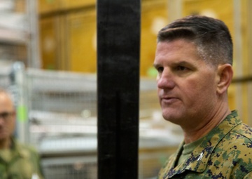 Deputy Commander U.S. Marine Corps Forces Europe &amp; Africa visits caves in Norway