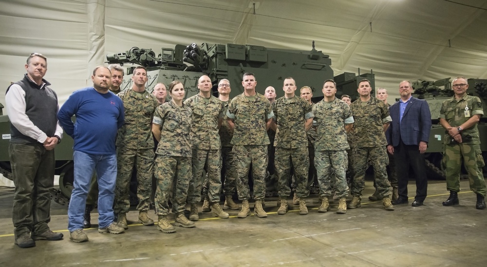 Deputy Commander U.S. Marine Corps Forces Europe &amp; Africa visits caves in Norway