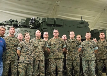 Deputy Commander U.S. Marine Corps Forces Europe &amp; Africa visits caves in Norway