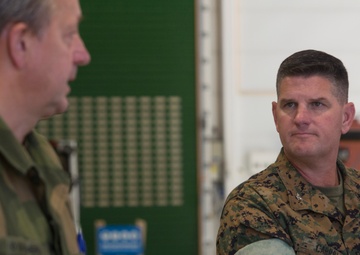 Deputy Commander U.S. Marine Corps Forces Europe &amp; Africa visits caves in Norway