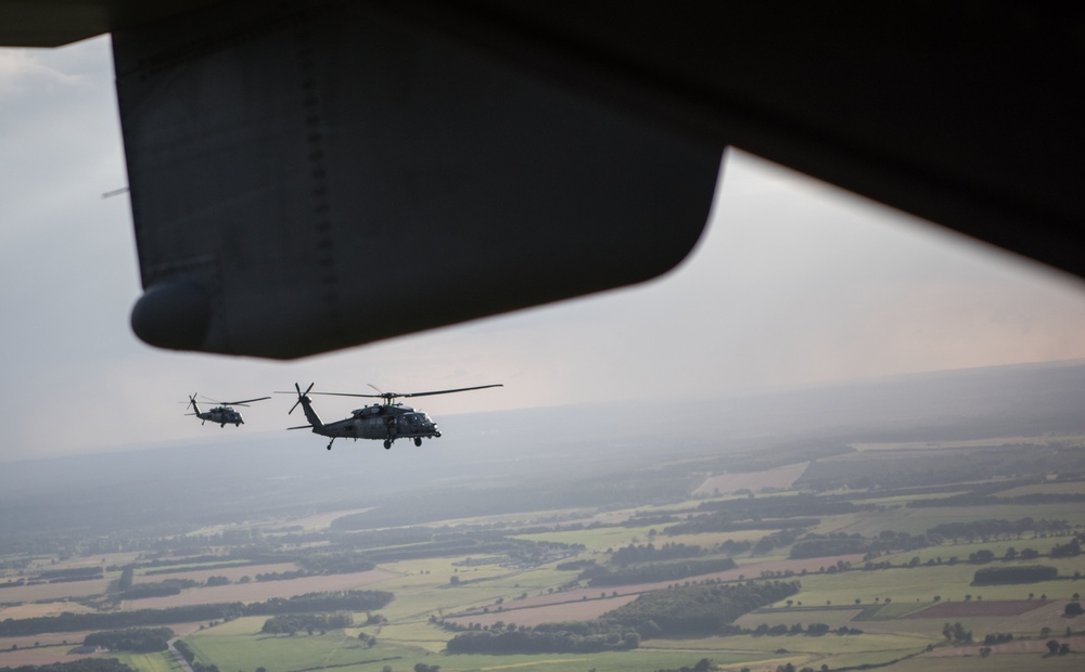 Joint Formation CV-22 and HH-60