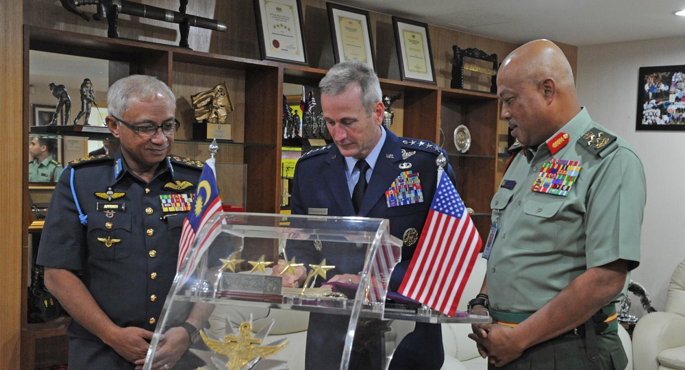 PACAF commander meets with leaders in Malaysia