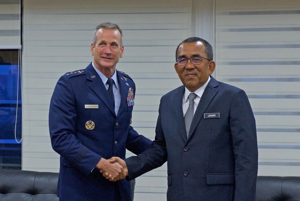 PACAF commander meets with leaders in Malaysia