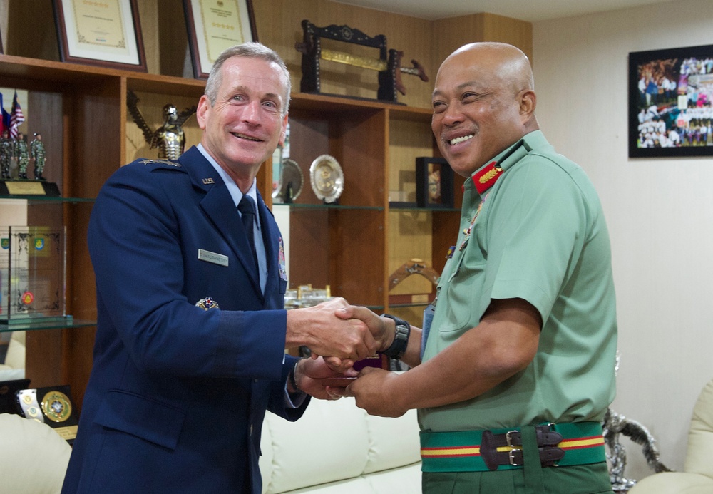 PACAF commander meets with leaders in Malaysia